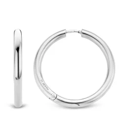Ti Sento Boucles d'oreilles 7782SI - Boucles d'oreilles Créole Argent | Femme Boucles D'Oreilles