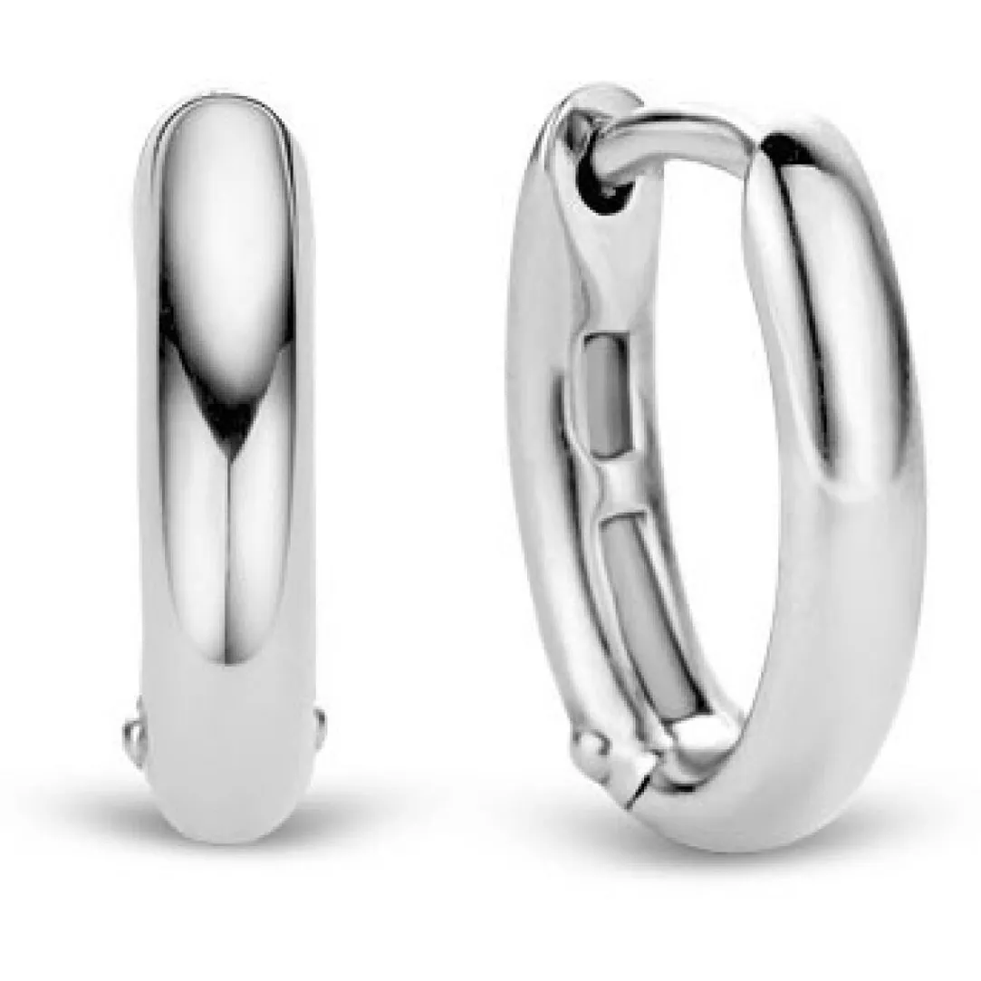 Ti Sento Boucles d'oreilles 7759SI - Boucles d'oreilles Argent Anneau Femme | Femme Boucles D'Oreilles