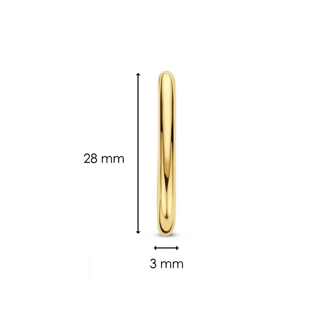 Ti Sento Boucles d'oreilles 7902SY-H - Argent, plaqué or | Femme Boucles D'Oreilles