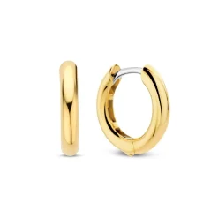 Ti Sento Boucles D'Oreilles - 7812YS Argent Doré Anneaux | Femme Boucles D'Oreilles