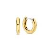 Ti Sento Boucles D'Oreilles - 7954YS Argent Doré Anneaux Et Pavage | Femme Boucles D'Oreilles