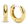 Ti Sento Boucles d'oreilles 7210YS - Boucles d'oreilles Argent Doré Anneau Femme | Femme Boucles D'Oreilles