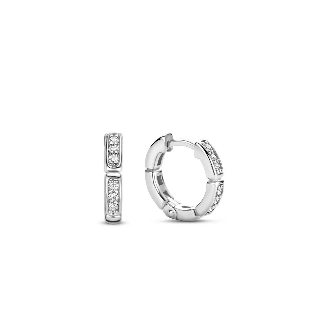 Ti Sento Boucles d'oreilles 7889ZI - Argent | Femme Boucles D'Oreilles