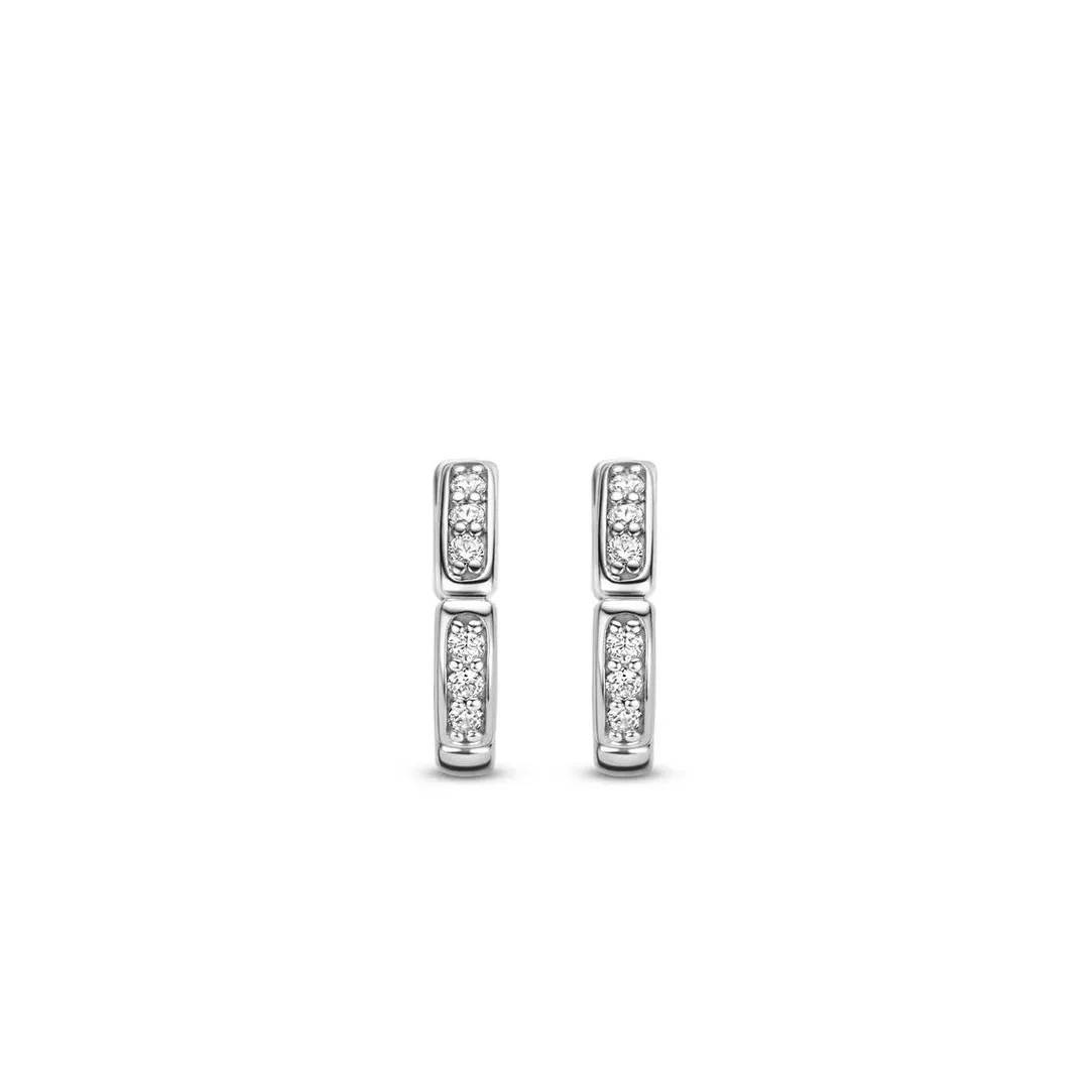 Ti Sento Boucles d'oreilles 7889ZI - Argent | Femme Boucles D'Oreilles