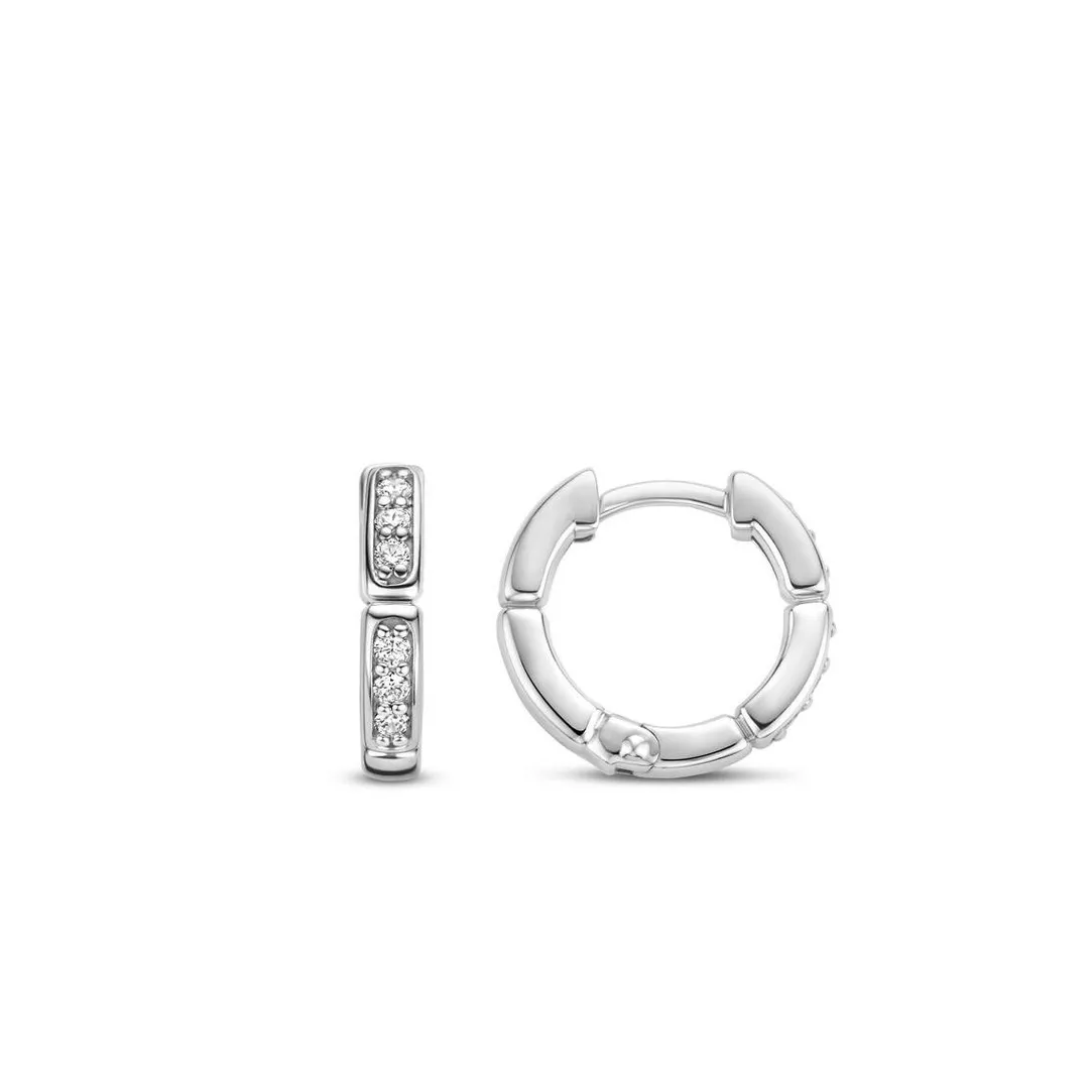 Ti Sento Boucles d'oreilles 7889ZI - Argent | Femme Boucles D'Oreilles
