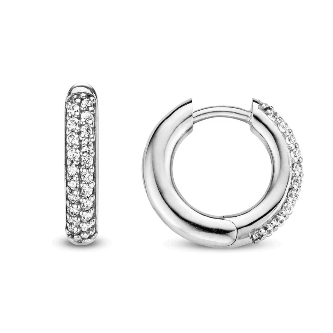 Ti Sento Boucles d'oreilles 7557ZI - Argent | Femme Boucles D'Oreilles