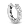Ti Sento Boucles d’oreilles 7210ZI-H - Argent | Femme Boucles D'Oreilles
