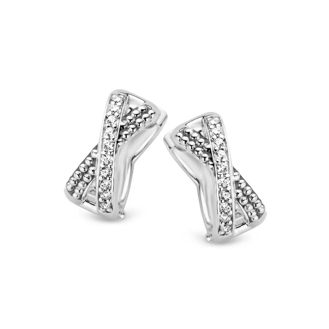 Ti Sento Boucles d'oreilles 7707ZI - Argent | Femme Boucles D'Oreilles