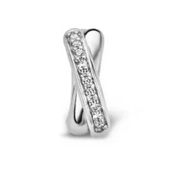 Ti Sento Boucles d'oreilles 7667ZI-H - Argent | Femme Boucles D'Oreilles