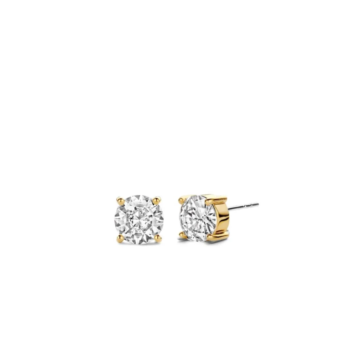 Ti Sento Boucles D'Oreilles - 7319ZY Argent Doré Oxydes De Zirconium | Femme Boucles D'Oreilles