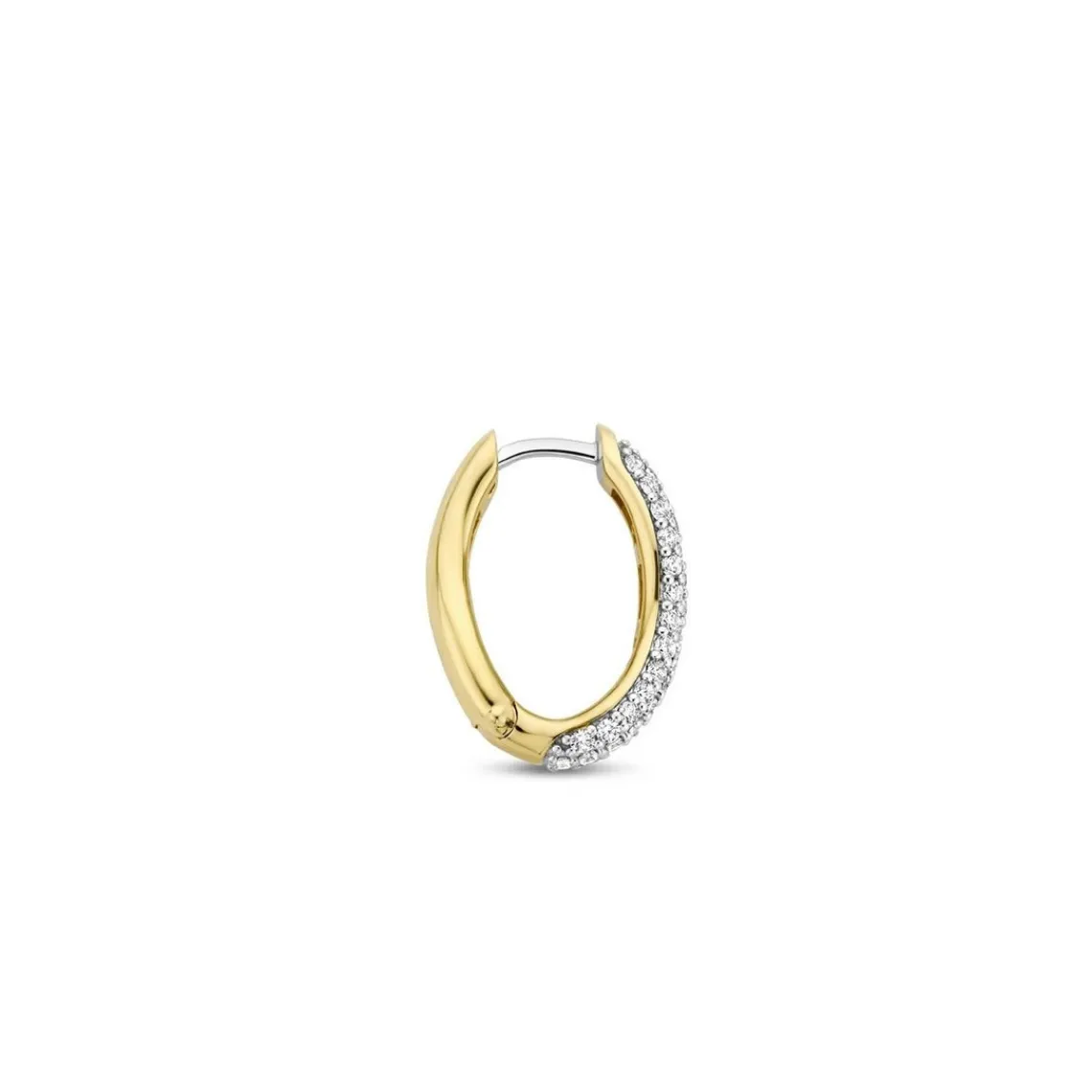 Ti Sento Boucles d'oreilles 7882ZY-H - Argent, plaqué or | Femme Boucles D'Oreilles