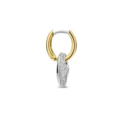Ti Sento Boucles d'oreilles 7878ZY-H - Argent, plaqué or | Femme Boucles D'Oreilles
