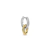 Ti Sento Boucles d'oreilles 7857ZY-H - Argent, plaqué or | Femme Boucles D'Oreilles