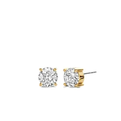 Ti Sento Boucles D'Oreilles - 7321ZY Argent Doré Oxydes De Zirconium | Femme Boucles D'Oreilles