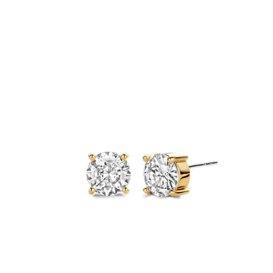 Ti Sento Boucles D'Oreilles - 7321ZY Argent Doré Oxydes De Zirconium | Femme Boucles D'Oreilles