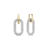 Ti Sento Boucles d'oreilles 7844ZY - Argent, plaqué or | Femme Boucles D'Oreilles