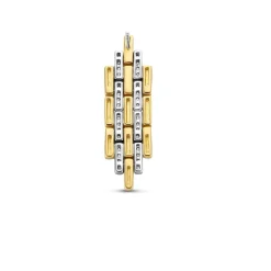 Ti Sento Boucles d'oreilles 7891ZY-H - Argent, plaqué or | Femme Boucles D'Oreilles