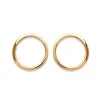 Maison de la Bijouterie Boucles oreilles anneau plaqué or Y5Y3Z00 | Femme Boucles D'Oreilles