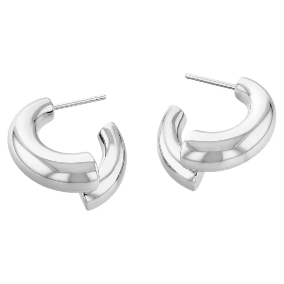 Calvin Klein Bijoux Boucles oreilles Ck Spiral - 35000764 Acier Argent | Femme Boucles D'Oreilles