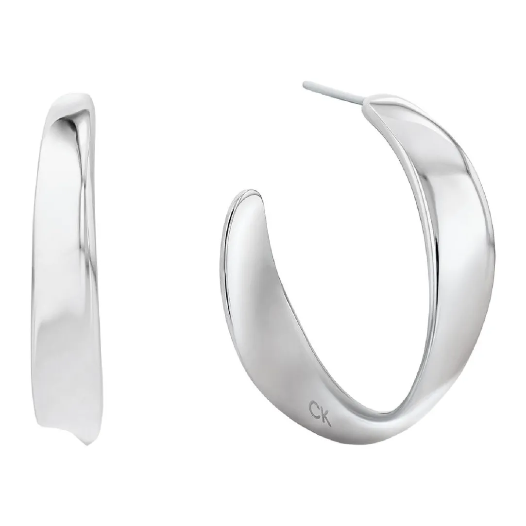 Calvin Klein Bijoux Boucles oreilles Calvin Klein Ethereal Metals - 35000533 Acier Argent | Femme Boucles D'Oreilles