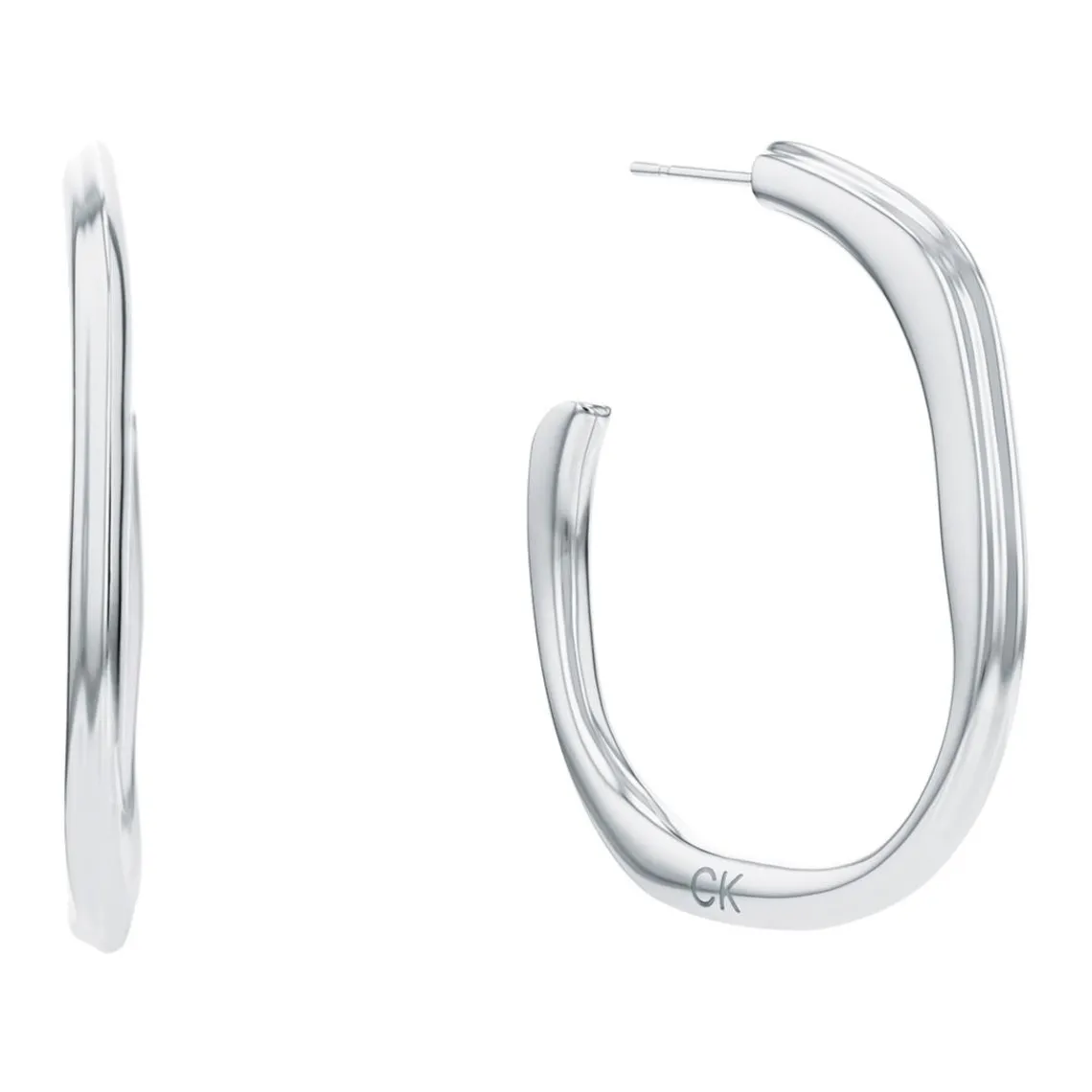 Calvin Klein Bijoux Boucles oreilles Calvin Klein Elemental - 35000643 Acier Argent | Femme Boucles D'Oreilles