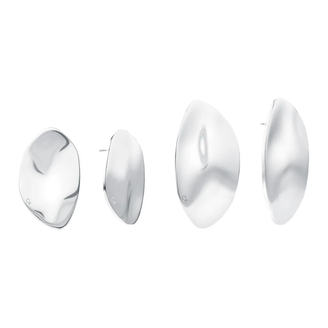 Calvin Klein Bijoux Boucles oreilles Calvin Klein CK Reflect - 35000620 Acier Argent | Femme Boucles D'Oreilles