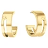 Calvin Klein Bijoux Boucles oreilles Geometric Essentials Sculptural - 35000676 Acier Doré | Femme Boucles D'Oreilles