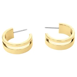 Calvin Klein Bijoux Boucles oreilles Geometric Essentials Sculptural - 35000676 Acier Doré | Femme Boucles D'Oreilles
