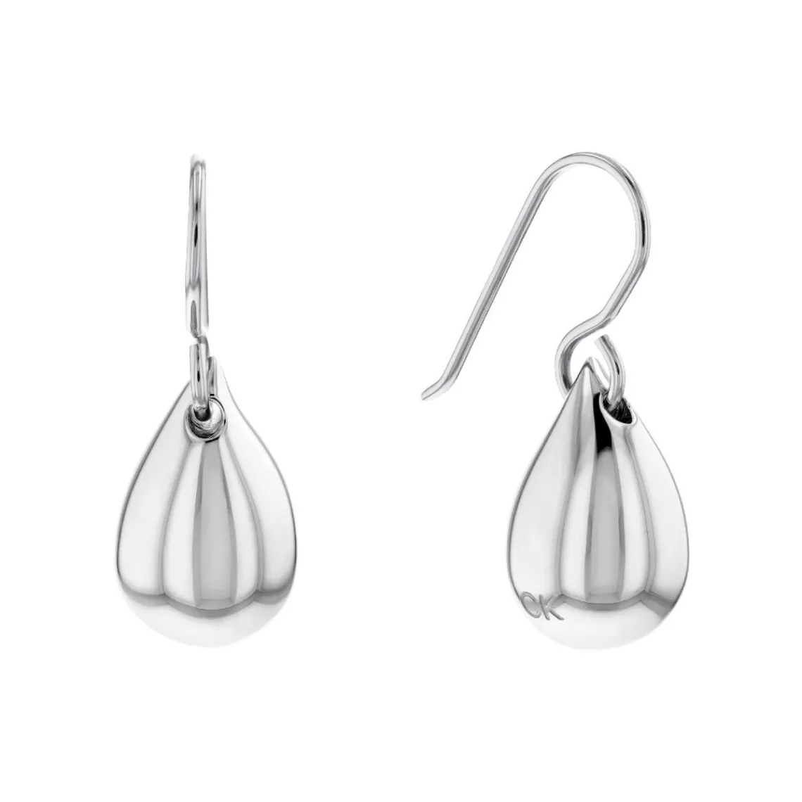 Calvin Klein Bijoux Boucles oreilles Calvin Klein Sculptured Drops - 35000073 Acier Argent | Femme Boucles D'Oreilles