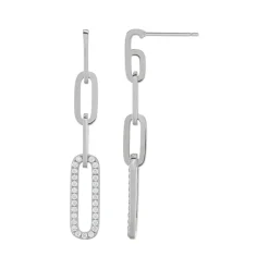 Charles Garnier Bijoux Boucles oreilles Styles - AGF170006E Argent | Femme Boucles D'Oreilles
