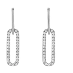 Charles Garnier Bijoux Boucles oreilles Styles - AGF170067E Argent | Femme Boucles D'Oreilles