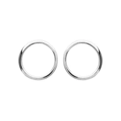 Maison de la Bijouterie Boucles oreilles femme fantaisie anneau Argent W5Y3Z00 | Femme Boucles D'Oreilles