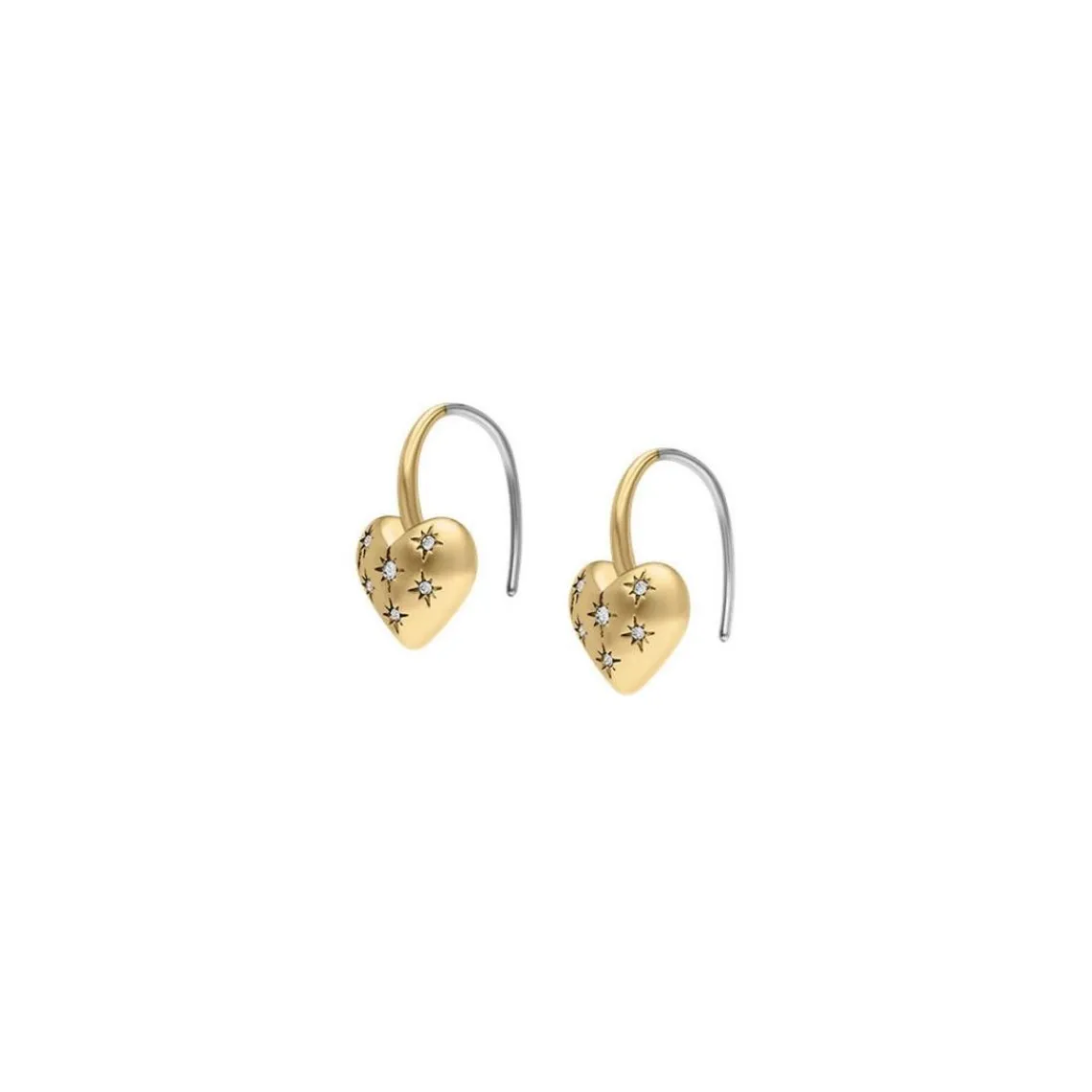 Fossil Bijoux Boucles oreilles Love Sadie - JF04833710 Acier inoxydable | Femme Boucles D'Oreilles