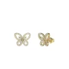 Guess Bijoux Boucles oreilles Lily JUBE05114JWYG Acier Doré | Femme Boucles D'Oreilles
