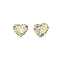 Guess Bijoux Boucles oreilles In My Heart - JUBE04504JWYG Acier Doré | Femme Boucles D'Oreilles