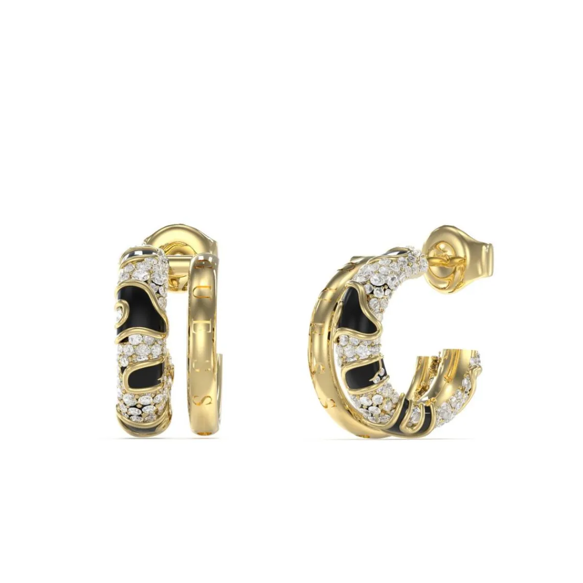Guess Bijoux Boucles oreilles Fabulous Me JUBE05193JWYGBK Acier Doré | Femme Boucles D'Oreilles