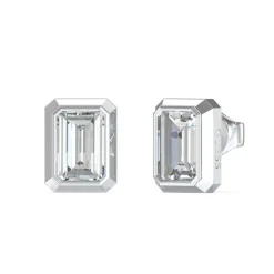 Guess Bijoux Boucles oreilles 4G Light JUBE05250JWRH Acier Acier | Femme Boucles D'Oreilles