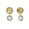 Guess Bijoux Boucles oreilles Petra JUBE05098JWYGAQ Acier Doré | Femme Boucles D'Oreilles