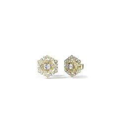 Guess Bijoux Boucles oreilles Le Fleur - JUBE04558JWYG Acier Doré | Femme Boucles D'Oreilles