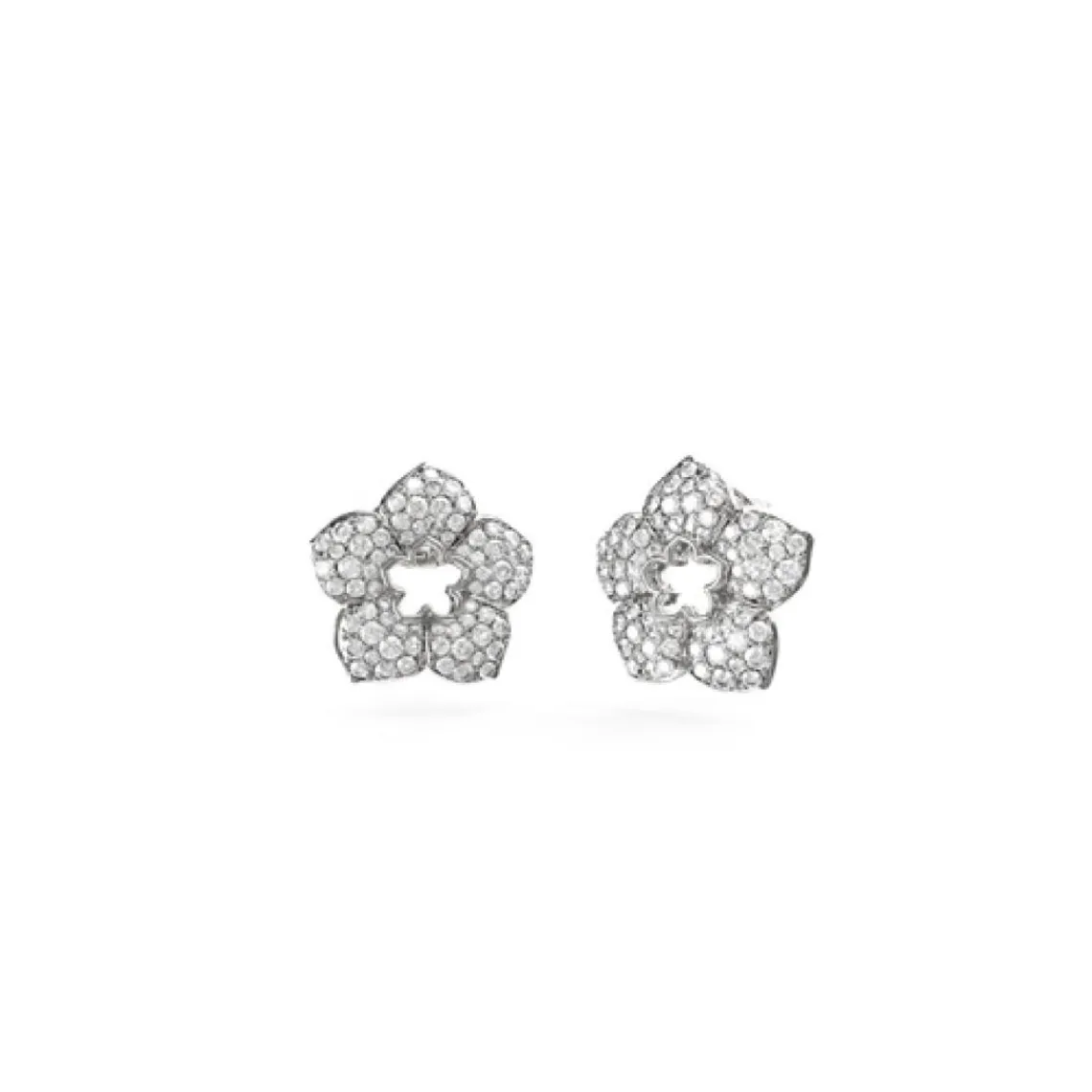 Guess Bijoux Boucles oreilles Shining Winter - JUBE04469JWRH Acier Argent | Femme Boucles D'Oreilles