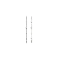 Guess Bijoux Boucles oreilles Wonderlights - JUBE04412JWRH Acier Argent | Femme Boucles D'Oreilles