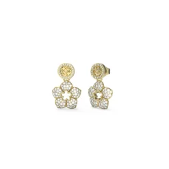 Guess Bijoux Boucles oreilles Shining Winter - JUBE04471JWYG Acier Doré | Femme Boucles D'Oreilles