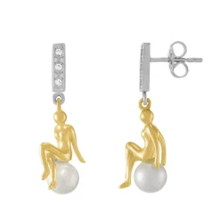 Jourdan Boucles oreilles Luna - AJF170174E Argent | Femme Boucles D'Oreilles