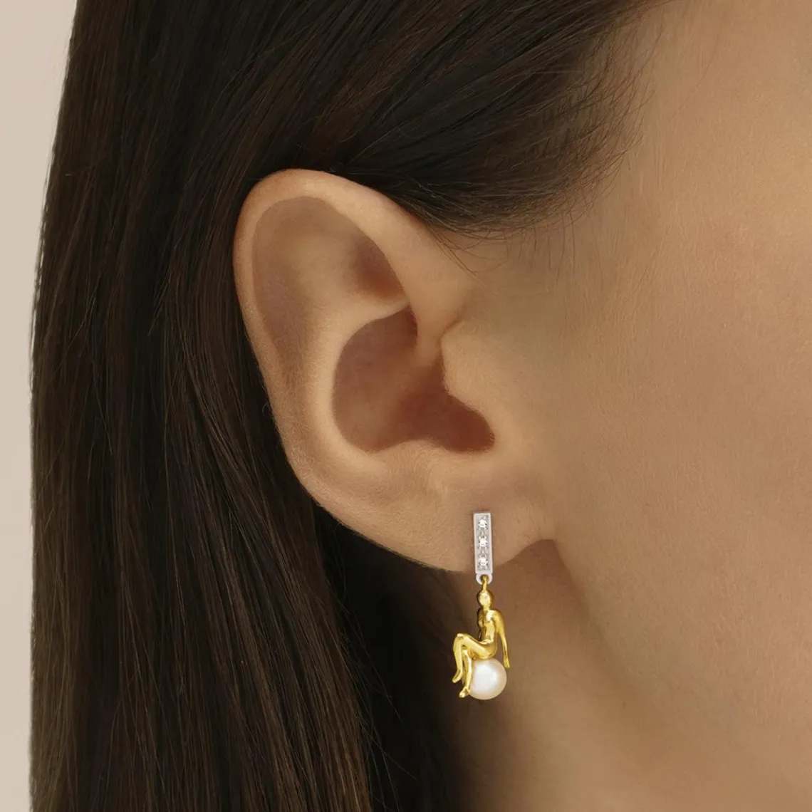 Jourdan Boucles oreilles Luna - AJF170174E Argent | Femme Boucles D'Oreilles