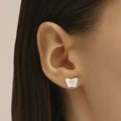 Jourdan Boucles oreilles Papilio - AJF210102E Argent | Femme Boucles D'Oreilles