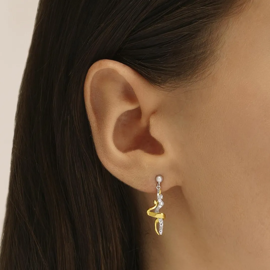 Jourdan Boucles oreilles Tango - AJF170154E Argent | Femme Boucles D'Oreilles