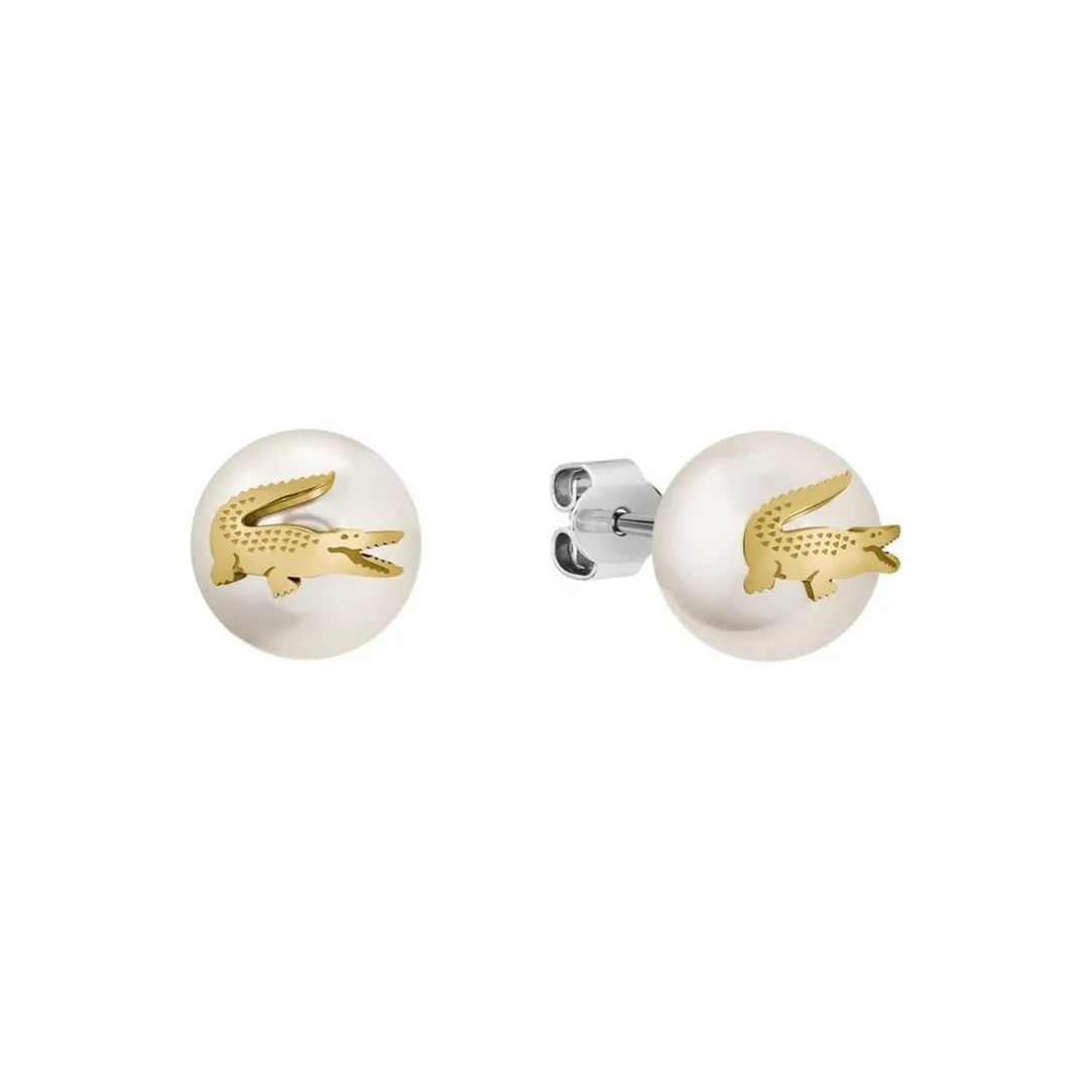 Lacoste Boucles oreilles Matchpoint - 2040432 Acier Doré | Femme Boucles D'Oreilles