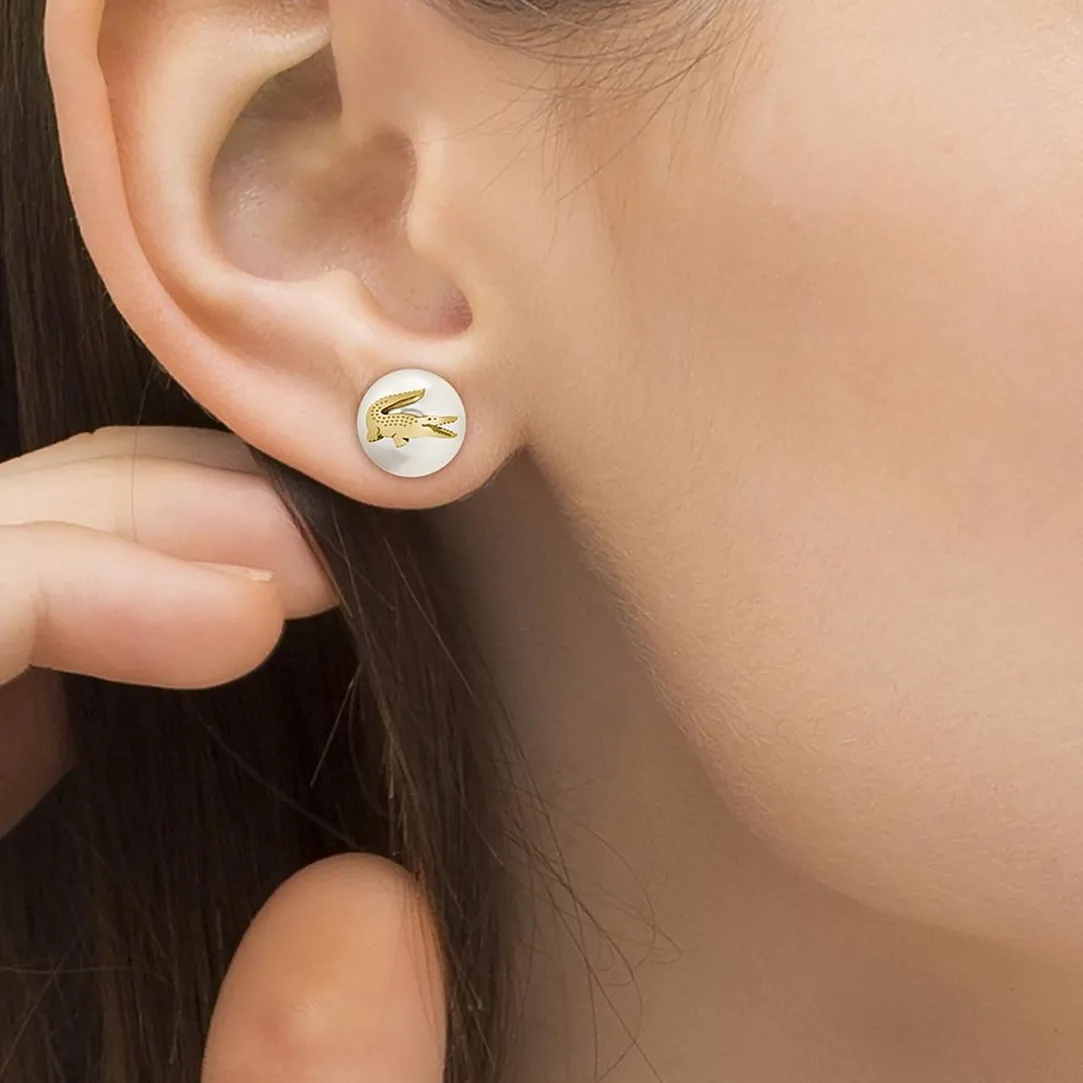 Lacoste Boucles oreilles Matchpoint - 2040432 Acier Doré | Femme Boucles D'Oreilles