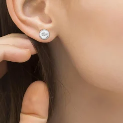 Lacoste Boucles oreilles Memento - 2040407 Acier Argent | Femme Boucles D'Oreilles
