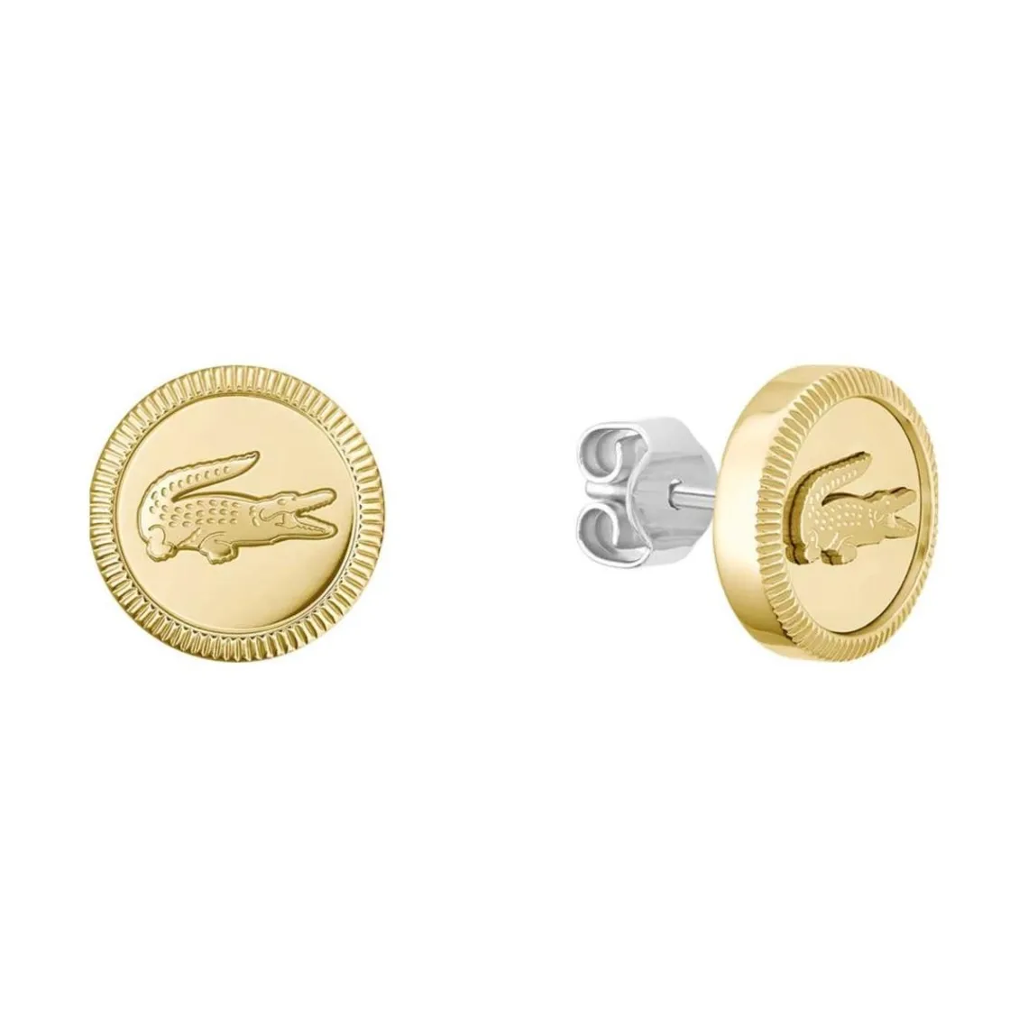 Lacoste Boucles oreilles Memento - 2040422 Acier Doré | Femme Boucles D'Oreilles